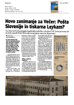 Novo zanimanje_za_Ve_er_Po_ta_Slovenije_in_tiskarna_Leykam_