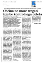 Občina ne_more_tvegati_izgube_kontrolnega_deleža