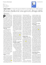 Zoran Jankovi_eno_govori_drugo_dela