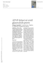 ATVP državi_ni_vrnil_glasovalnih_pravic