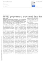 Hrvati po_premoru_znova_nad_Savo_Re