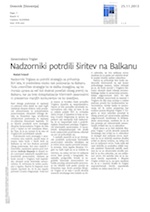Nadzorniki potrdili_širitev_na_Balkanu
