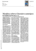 Manjšina zahteva_Glaserjevo_zamenjavo