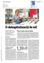 O dokapitalizaciji_še_nič