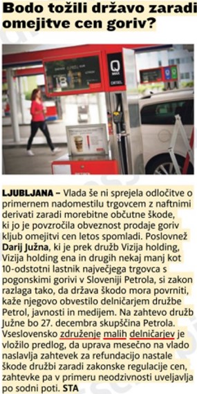 Slovensk novice petrol